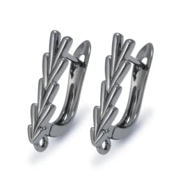 NEW Black Brass Women Earrings Hooks Earring Accessories for Dangle Earring Jewelry Marking Wholesale