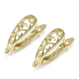 NEW Black Brass Women Earrings Hooks Earring Accessories for Dangle Earring Jewelry Marking Wholesale