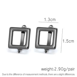 NEW Black Brass Women Earrings Hooks Earring Accessories for Dangle Earring Jewelry Marking Wholesale