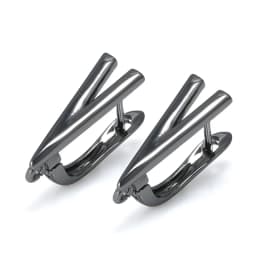 NEW Black Brass Women Earrings Hooks Earring Accessories for Dangle Earring Jewelry Marking Wholesale