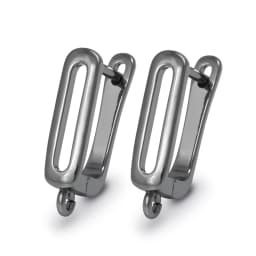 NEW Black Brass Women Earrings Hooks Earring Accessories for Dangle Earring Jewelry Marking Wholesale