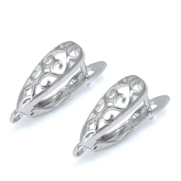 NEW Black Brass Women Earrings Hooks Earring Accessories for Dangle Earring Jewelry Marking Wholesale