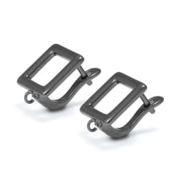 NEW Black Brass Women Earrings Hooks Earring Accessories for Dangle Earring Jewelry Marking Wholesale
