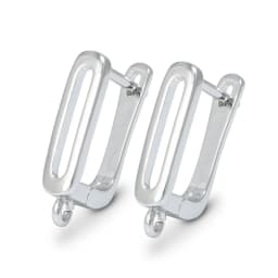 NEW Black Brass Women Earrings Hooks Earring Accessories for Dangle Earring Jewelry Marking Wholesale