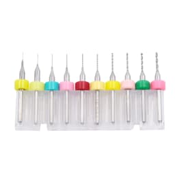 10ps Stainless Steel Cleaning Needle Nozzle for Drills 0.2/0.3/0.4/0.5/0.6-1.2mm PCB Drill Bit Drill 3D Printer Parts