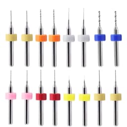 10ps Stainless Steel Cleaning Needle Nozzle for Drills 0.2/0.3/0.4/0.5/0.6-1.2mm PCB Drill Bit Drill 3D Printer Parts