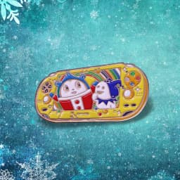 Persona 4 Teddie Kuma inspired Handheld Console Enamel Pin Game Console brooch P4A P4G Ted Mr. Bear Suit brooch