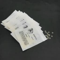 10packs/1000pcs Dental Elastic Rubber Bands 3.5oz Orthodontic Braces bands