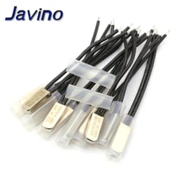 1-20Pcs Javino KSD9700 250V 5A 15~155 Degree Bimetal Disc Temperature Switch Normal Close Closed Thermostat Thermal Protector