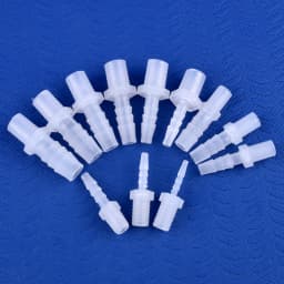 5~200pcs G1/8 1/4 Thread To 2.8~12mm PP Pagoda Direct Connector Aquarium Tank Air Pump Adapter Irrigation System Pipe Hose Joint