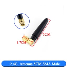 2-20PCS 2.4Ghz 3dbi WIFI Antenna 2.4G RP SMA Male Universal Antennas Amplifier WLAN Router Antenne Booster 2400-2500mhz