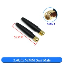 2-20PCS 2.4Ghz 3dbi WIFI Antenna 2.4G RP SMA Male Universal Antennas Amplifier WLAN Router Antenne Booster 2400-2500mhz