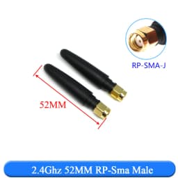 2-20PCS 2.4Ghz 3dbi WIFI Antenna 2.4G RP SMA Male Universal Antennas Amplifier WLAN Router Antenne Booster 2400-2500mhz