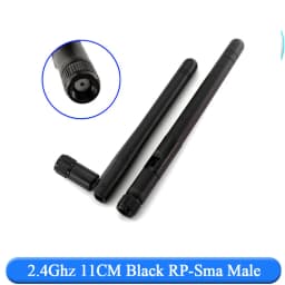 2-20PCS 2.4Ghz 3dbi WIFI Antenna 2.4G RP SMA Male Universal Antennas Amplifier WLAN Router Antenne Booster 2400-2500mhz