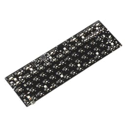 60% 61 64 QMK VIA PCB Underglow Support Switch LED HHKB Minila Layout Fully Programmable Mechanical Keyboard Poker Duck2 GH60