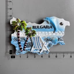 Europe Monaco Bulgaria Fridge Magnet Tourist Souvenir Refrigerator Magnets Sticker Imanes Para El Refrigerador Home Decor