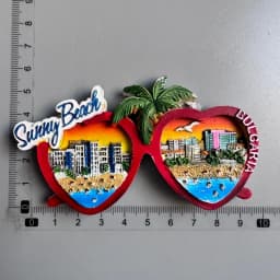 Europe Monaco Bulgaria Fridge Magnet Tourist Souvenir Refrigerator Magnets Sticker Imanes Para El Refrigerador Home Decor