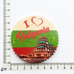 Europe Monaco Bulgaria Fridge Magnet Tourist Souvenir Refrigerator Magnets Sticker Imanes Para El Refrigerador Home Decor