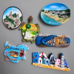 Europe Monaco Bulgaria Fridge Magnet Tourist Souvenir Refrigerator Magnets Sticker Imanes Para El Refrigerador Home Decor