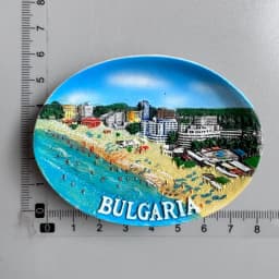 Europe Monaco Bulgaria Fridge Magnet Tourist Souvenir Refrigerator Magnets Sticker Imanes Para El Refrigerador Home Decor