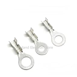 20/50/100pcs DJ431 A3.2 A4.2 A5.2 B4.2 B6.2 8.2 Wire End Lug Terminal O Ring Bare Copper Cold Press Circular Splice Crimp