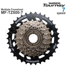 SHIMANO TOURNEY MF-TZ500 MF-TZ510 7 Speed Mountain Bike MULTIPLE Freewheel Metal Thread Sprocket 14-28/34T Original Parts