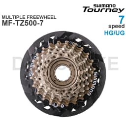 SHIMANO TOURNEY MF-TZ500 MF-TZ510 7 Speed Mountain Bike MULTIPLE Freewheel Metal Thread Sprocket 14-28/34T Original Parts