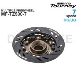 SHIMANO TOURNEY MF-TZ500 MF-TZ510 7 Speed Mountain Bike MULTIPLE Freewheel Metal Thread Sprocket 14-28/34T Original Parts
