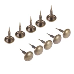 100Pcs Antique Bronze Zinc Alloy Nail Jewelry Wood Box Sofa Furniture Tack Stud Pushpin Doornail Furniture Hardware Decor 8*15mm