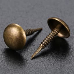 100Pcs Antique Bronze Zinc Alloy Nail Jewelry Wood Box Sofa Furniture Tack Stud Pushpin Doornail Furniture Hardware Decor 8*15mm