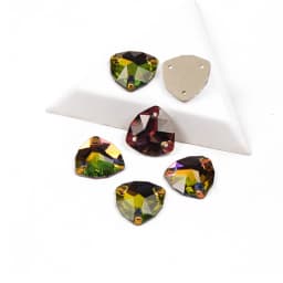 Mix Colors Crystal Trilliant Strass Sew on Stones K9 Glass Crystal Craft Sewing Rhinestones for Wedding Dresses Decoration