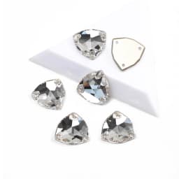 Mix Colors Crystal Trilliant Strass Sew on Stones K9 Glass Crystal Craft Sewing Rhinestones for Wedding Dresses Decoration