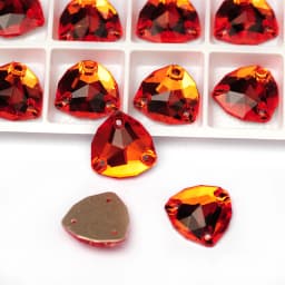 Mix Colors Crystal Trilliant Strass Sew on Stones K9 Glass Crystal Craft Sewing Rhinestones for Wedding Dresses Decoration