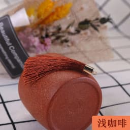10/20pcs 28color 6cm Long Silk Tassel Brush Metal Caps Tassel Charms Pendant DIY Jewelry Making Jewelry Components Accessories