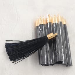 10/20pcs 28color 6cm Long Silk Tassel Brush Metal Caps Tassel Charms Pendant DIY Jewelry Making Jewelry Components Accessories