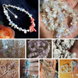 Natural Gem Irregular Rose Quartzs Chip Stone Beads For Jewelry Making 5-8mm Freeform Beads DIY Bracelet Necklace 15.5" Strand