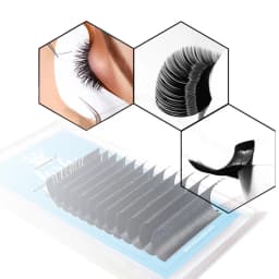 MASSCAKU Wholesale Price Eyelash Extensions for Salon Soft Thin Tip Length 7-20mm Eyelash Lash Supplies