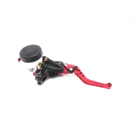 Alconstar-7/8" 22mm Motorcycle Brake Universal CNC Clutch Levers Master Cylinder Reservoir Set For Honda Suzuki Kawasaki Yamaha