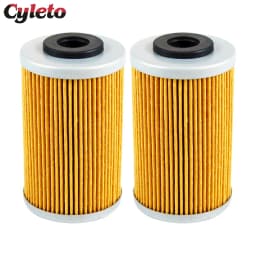 Cyleto Motorcycle Oil Filter for KTM Duke EXC SMR SX XC RC 125 200 390 250 400 450 520 525 540 SMC 625 640 650 660 Enduro 690 R