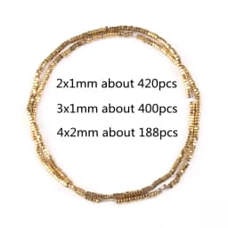 AAA+ Color Retention Gold-Plated Hematite Beads Natural Stone Round Cube Spacer Loose Beads for jewelry Making DIY Bracelet 15''