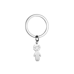 Boy Girl Couple Mother Kid Gift Personalized Keychain Custom Name Key Chain for Women Men Family Mom Dad Stainless Steel Jewelry