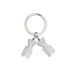 Boy Girl Couple Mother Kid Gift Personalized Keychain Custom Name Key Chain for Women Men Family Mom Dad Stainless Steel Jewelry