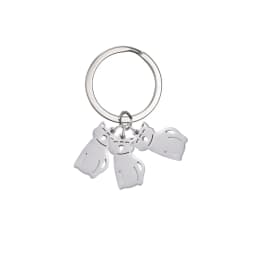Boy Girl Couple Mother Kid Gift Personalized Keychain Custom Name Key Chain for Women Men Family Mom Dad Stainless Steel Jewelry