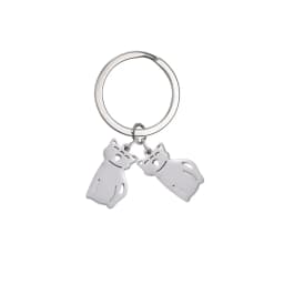 Boy Girl Couple Mother Kid Gift Personalized Keychain Custom Name Key Chain for Women Men Family Mom Dad Stainless Steel Jewelry