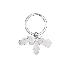 Boy Girl Couple Mother Kid Gift Personalized Keychain Custom Name Key Chain for Women Men Family Mom Dad Stainless Steel Jewelry
