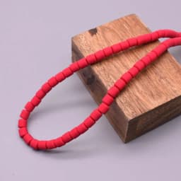 New 6mm 60pcs/lot Color Barrel Polymer Clay Beads Tube Spacer Beads For Jewelry Making DIY Handmade Bracelet Accessory