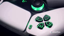 eXtremeRate Multi-Colors Luminated Dpad Thumbstick Share Home Face Buttons, DTF V3 LED Kit for PS5 Controller BDM-010 & BDM-020