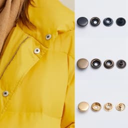 25sets 10/12/15/17/20mm Metal Sewing Snap Fastener Button Press Popper Stud Leather Bag Clothes Jacket Repair Rivet DIY