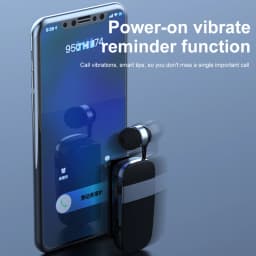 K53 Mini Wireless Fone De Ouvido Bluetooth Headset Call Remind Vibration Clip Business Auriculares Earphone Handsfree Headphone