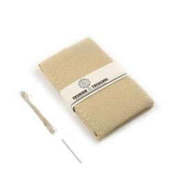 DIY Car Steering Wheel Braid Cover Fiber Leather With Needle Braid on Steering Wheel SkidProof Car Styling Interior accessories